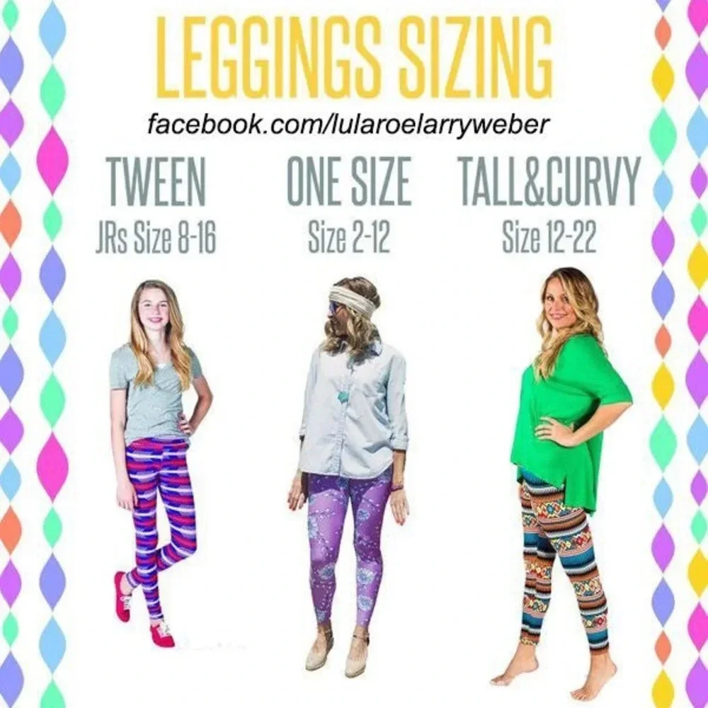 WJ310 LulaRoe Floral Print Legging Pants (Fits Sizes 2-12)